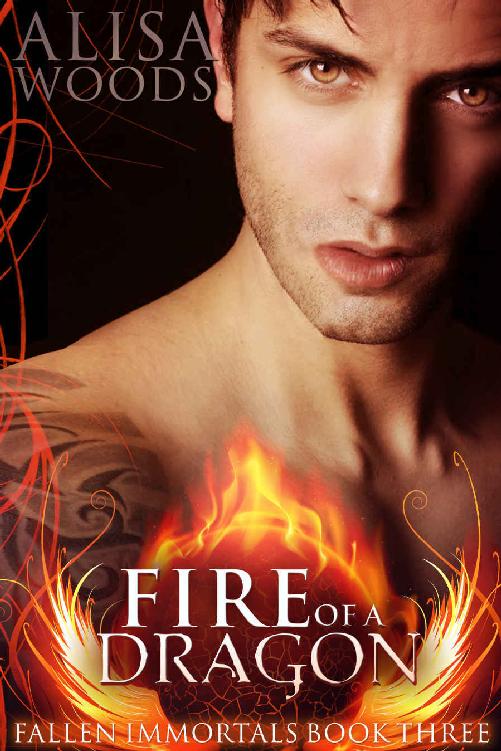 Fire of a Dragon (Fallen Immortals 3) - Paranormal Fairytale Romance by Alisa Woods