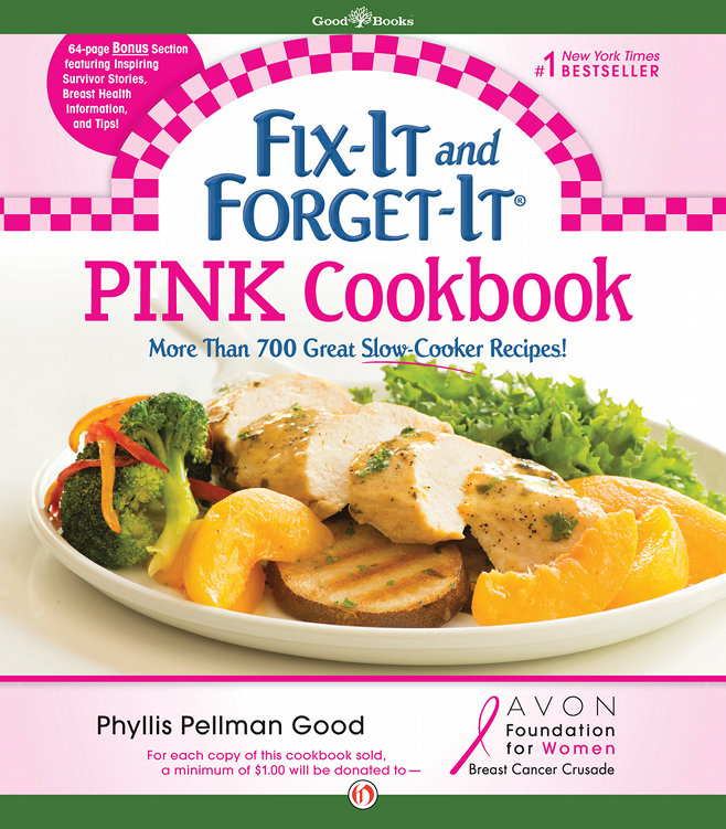 Fix-It and Forget-It Pink Cookbook by Phyllis Pellman Good