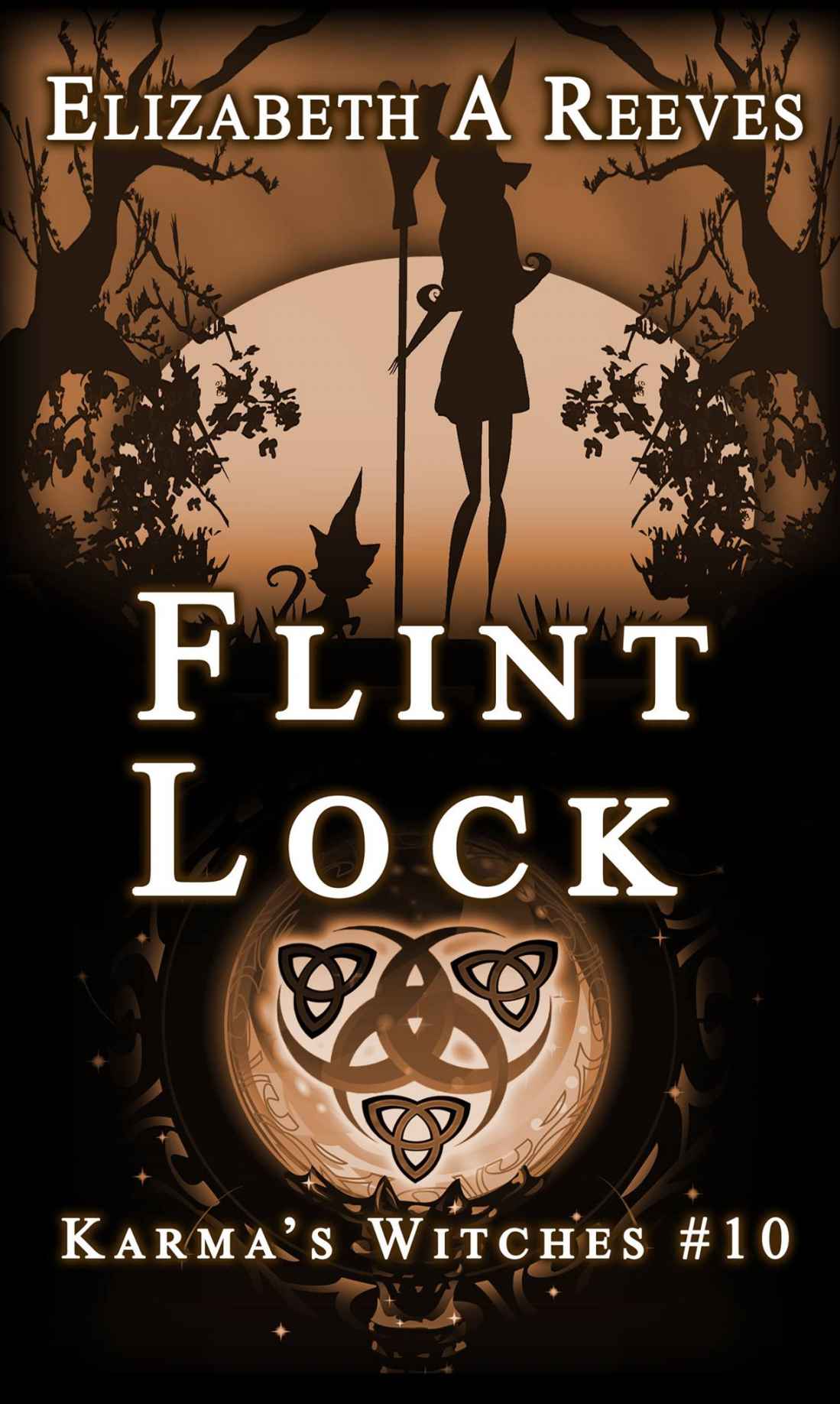 Flint Lock (Witches of Karma #10) by Elizabeth A. Reeves