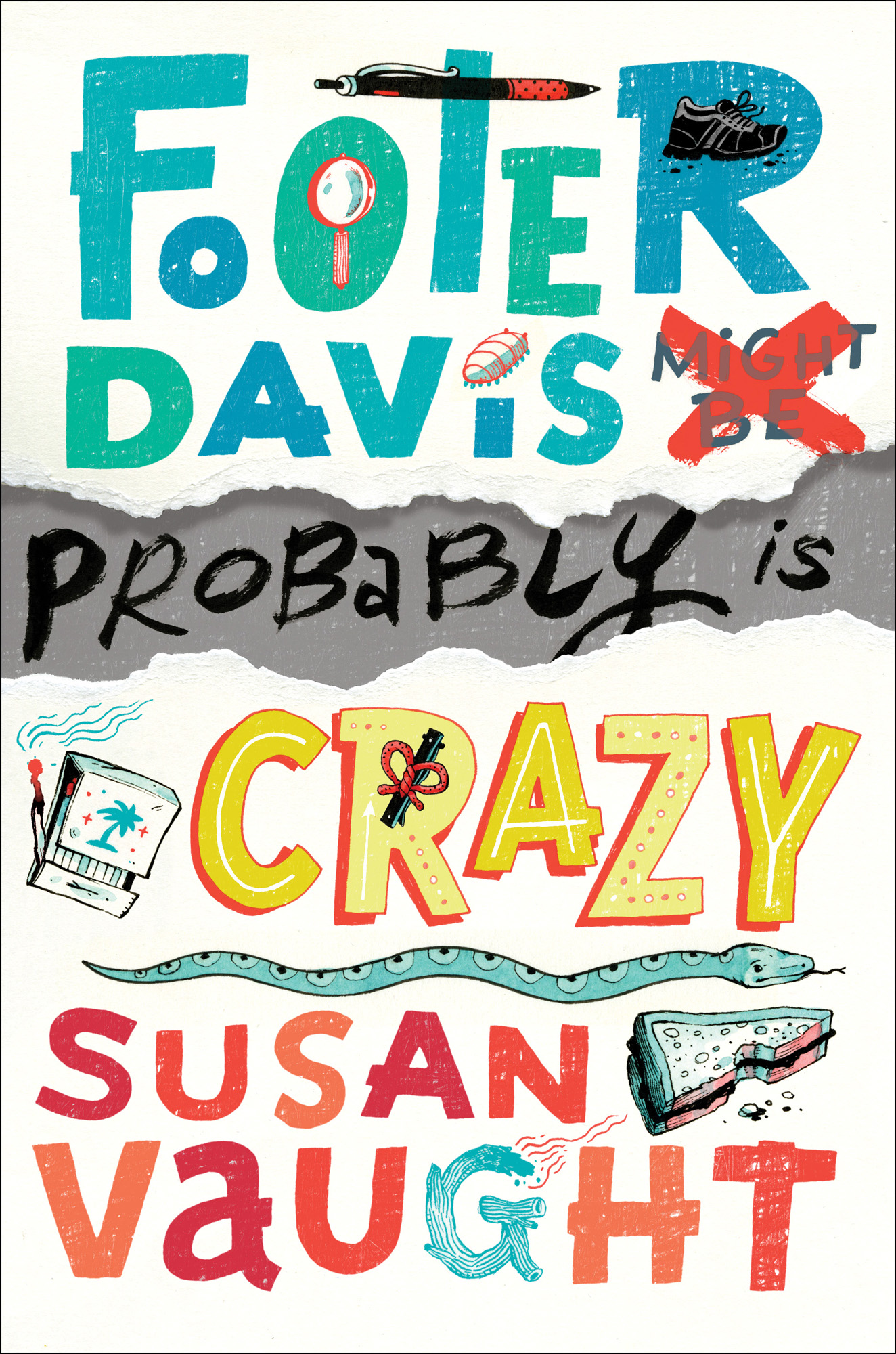 Footer Davis Probably Is Crazy by Susan Vaught