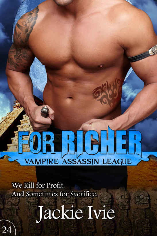 For Richer (Vampire Assassin League Book 24) by Jackie Ivie