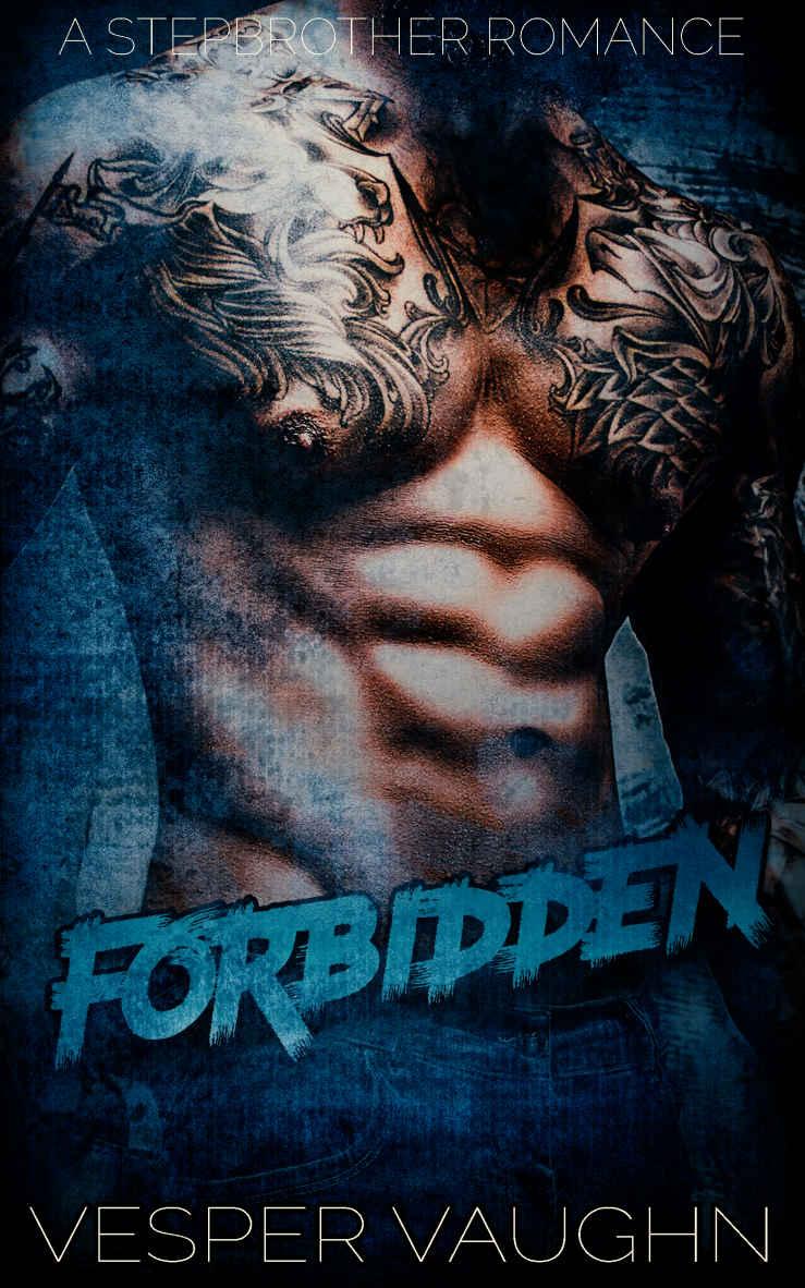 Forbidden: A Stepbrother Secret Baby Romance by Vesper Vaughn