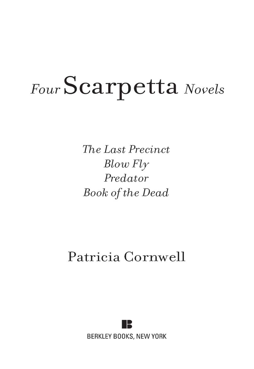 Four Scarpetta Novels by Patricia Cornwell
