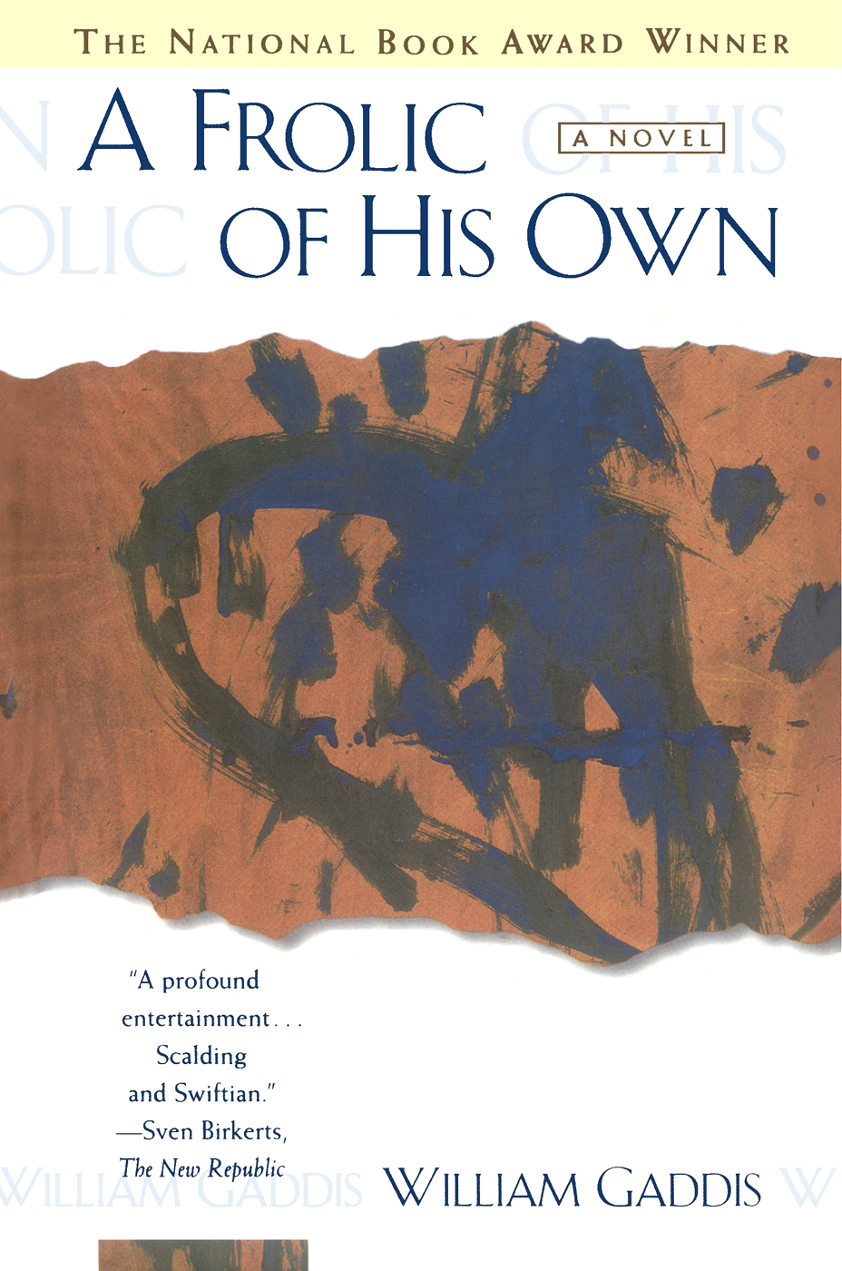 Frolic of His Own by William Gaddis