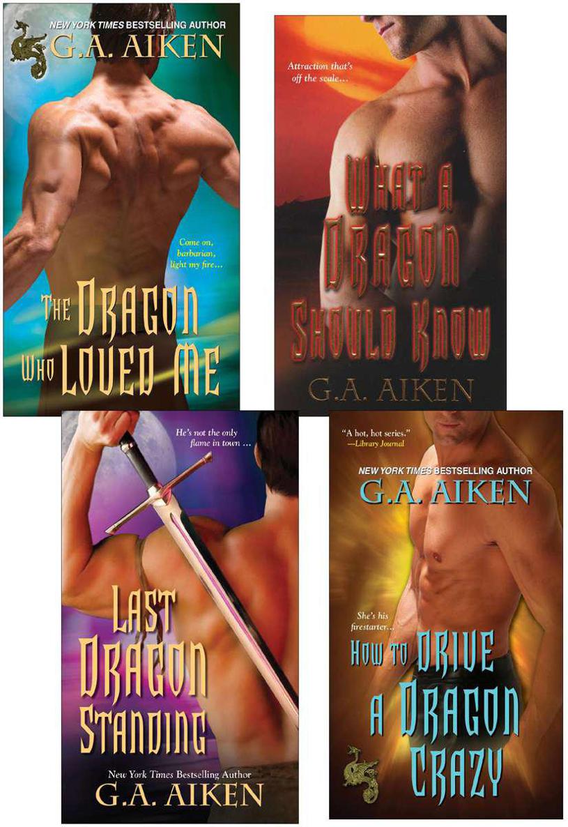 G.A. Aiken Dragon Bundle: The Dragon Who Loved Me, What a Dragon Should Know, Last Dragon Standing & How to Drive a Dragon Crazy by G. A. Aiken