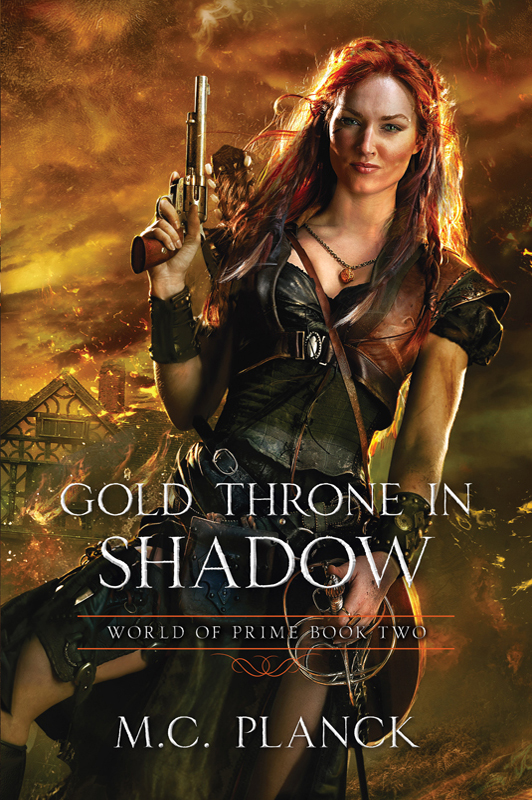 Gold Throne in Shadow (2015) by M.C. Planck