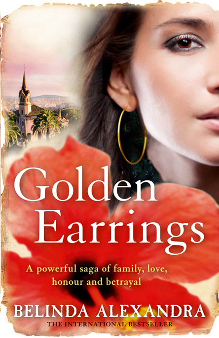 Golden Earrings by Belinda Alexandra