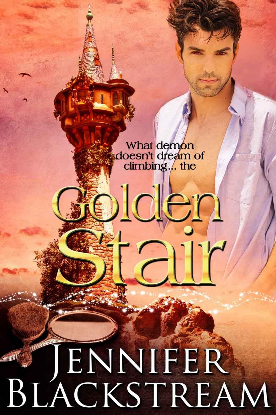 Golden Stair by Jennifer Blackstream