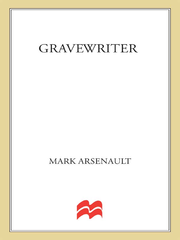 Gravewriter by Mark Arsenault