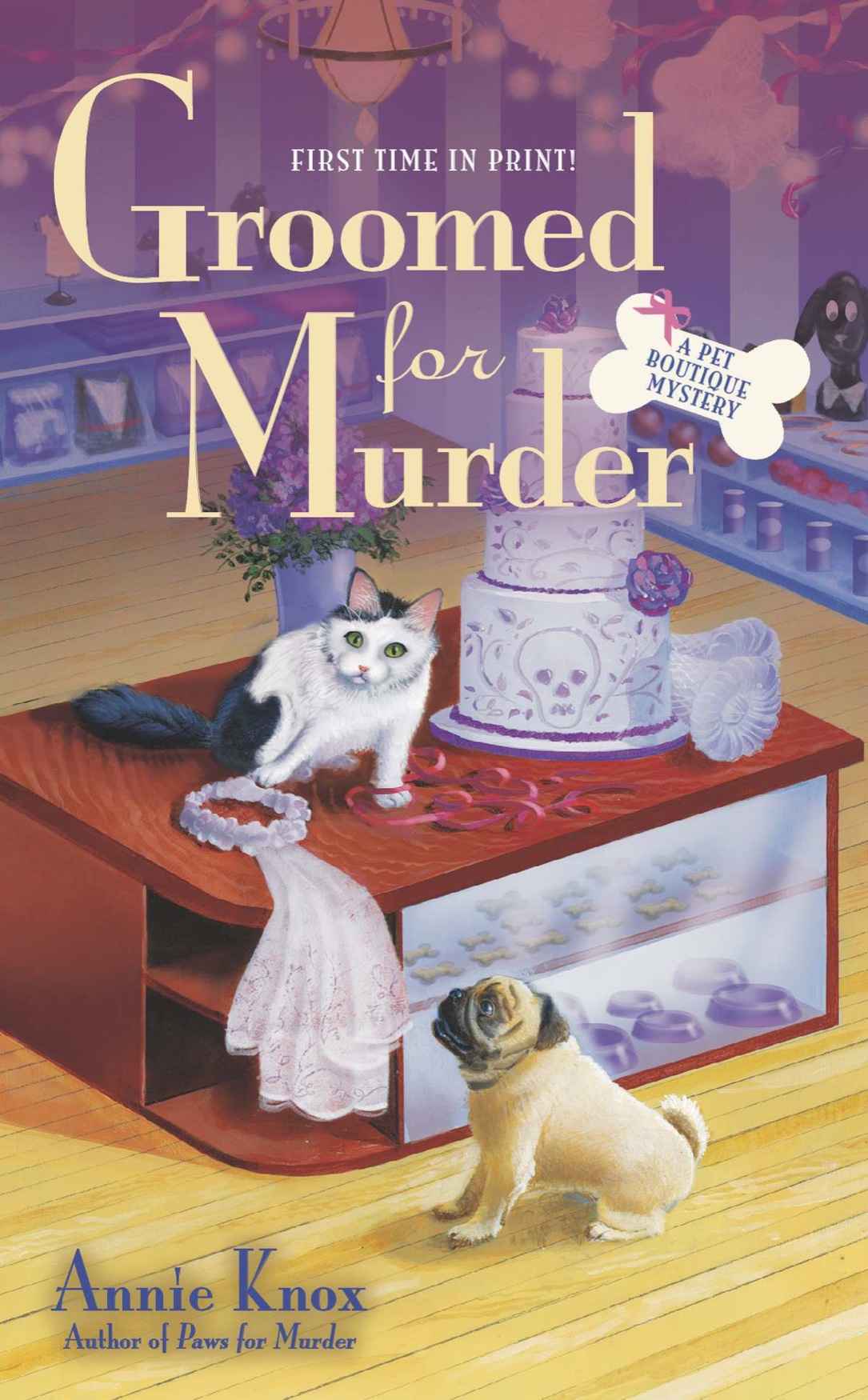 Groomed For Murder: A Pet Boutique Mystery by Annie Knox