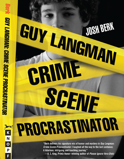 Guy Langman, Crime Scene Procrastinator (2012) by Josh Berk