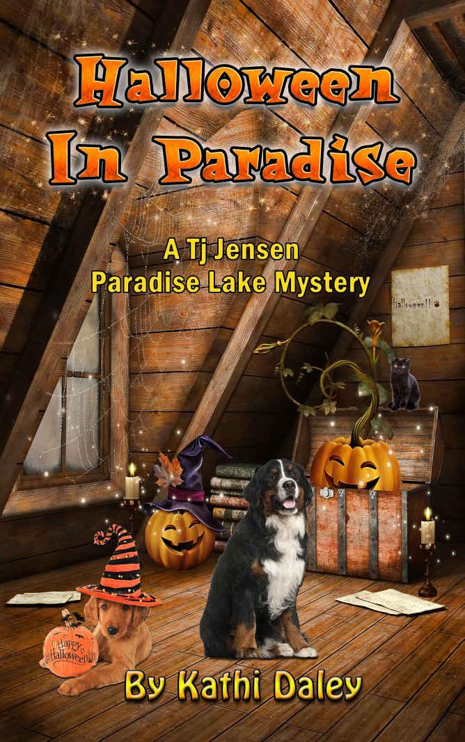 Halloween in Paradise (Tj Jensen Paradise Lake Mysteries Book 6)