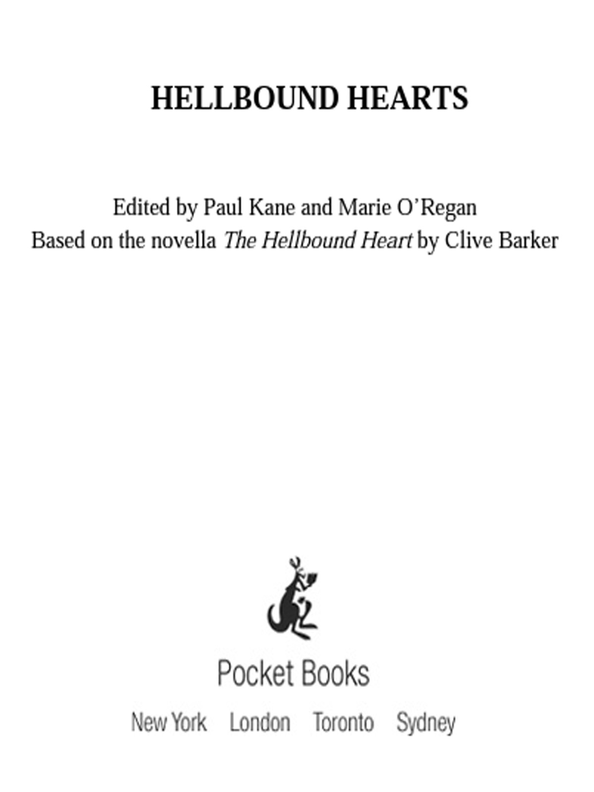 Hellbound Hearts (2009) by Paul Kane