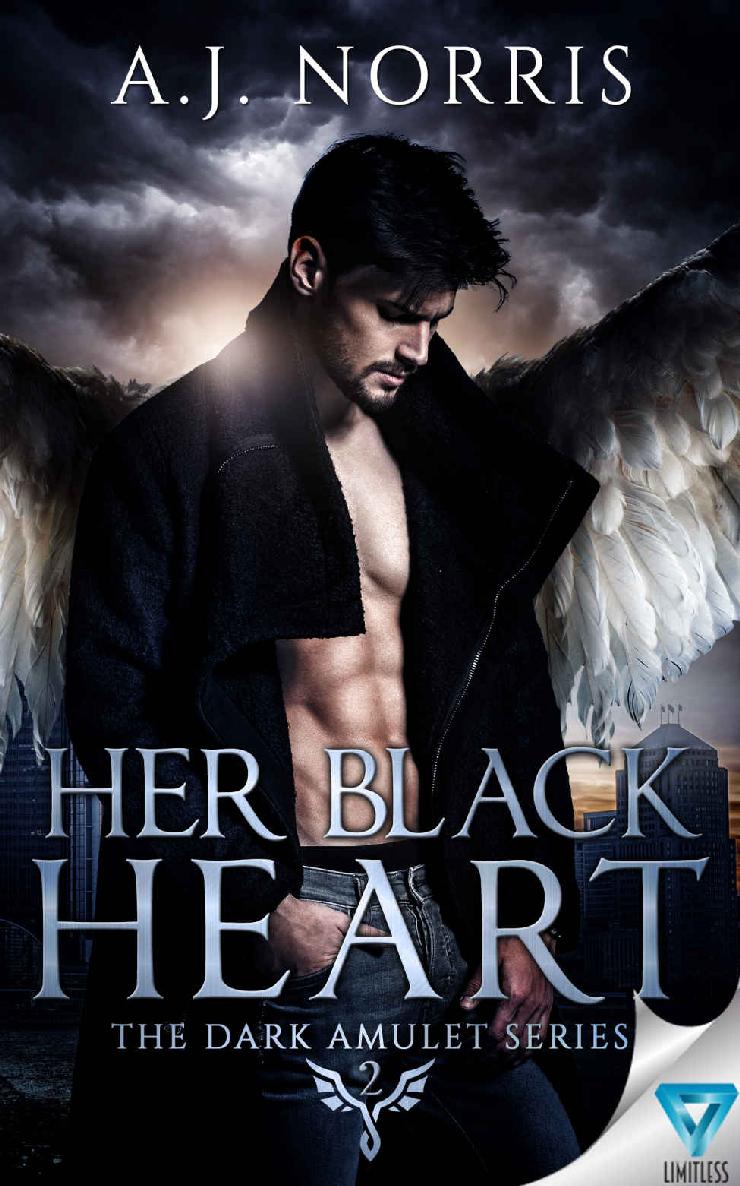 Her Black Heart (The Dark Amulet Series Book 2) by A.J. Norris