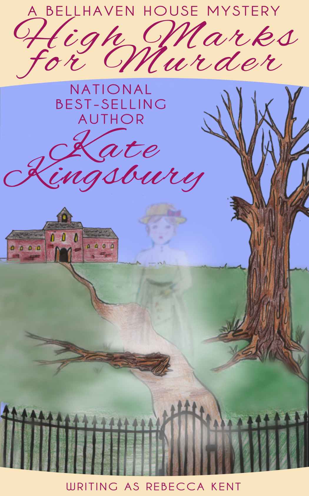 High Marks for Murder (A Bellehaven House Mystery Book 1) by Kate Kingsbury