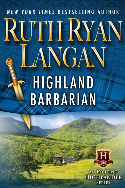 Highland Barbarian (Highlander Series) by Langan, Ruth Ryan