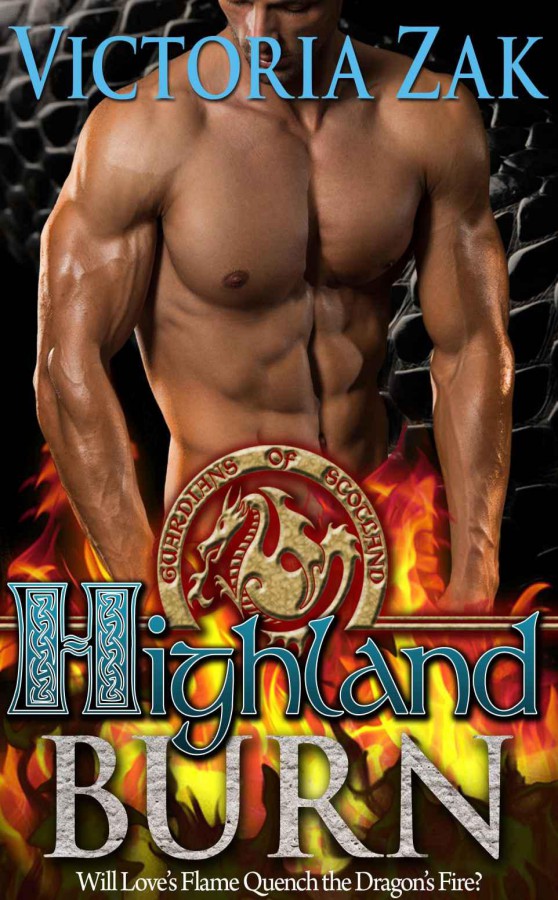 Highland Burn by Victoria Zak