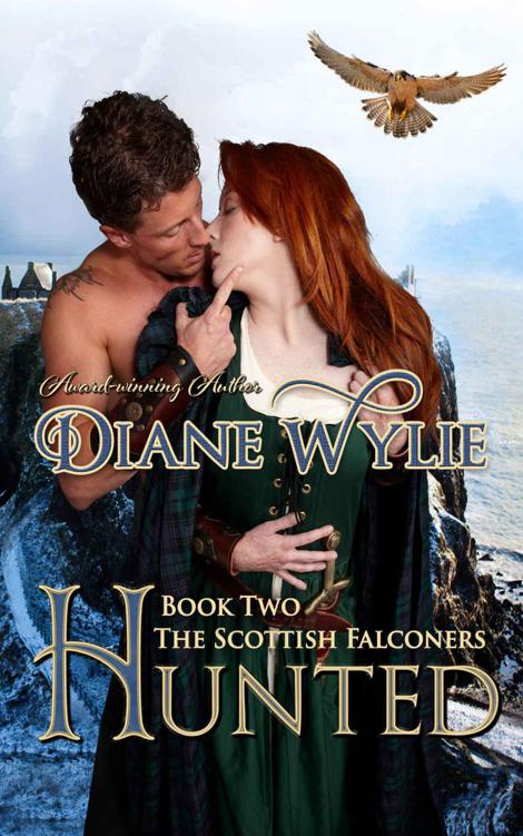 Hunted (The Scottish Falconers Book 2) by Wylie, Diane