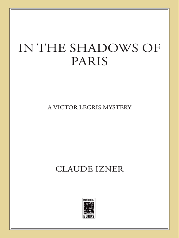 In the Shadows of Paris by Claude Izner