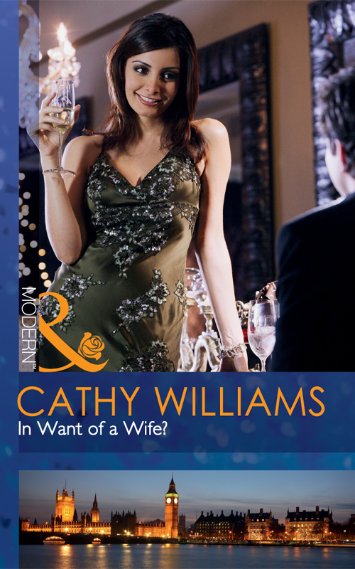 In Want of a Wife? (2011) by Cathy Williams