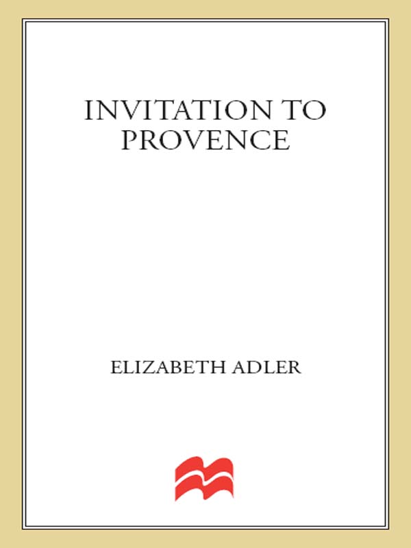 Invitation to Provence by Adler, Elizabeth