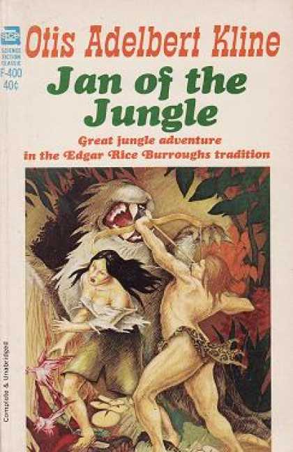 Jan of the Jungle by Otis Adelbert Kline