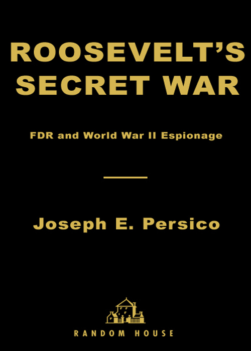 Joseph E. Persico by Roosevelt's Secret War: FDR