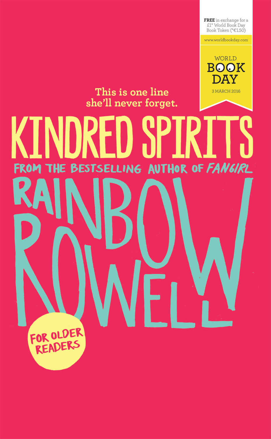 Kindred Spirits by Rainbow Rowell