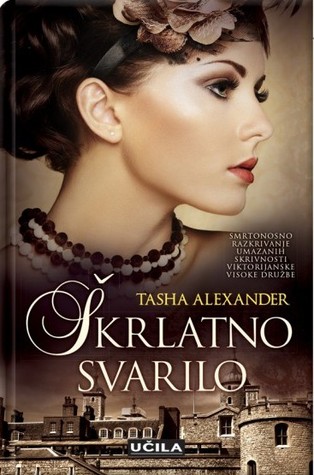 Škrlatno svarilo (2013) by Tasha Alexander