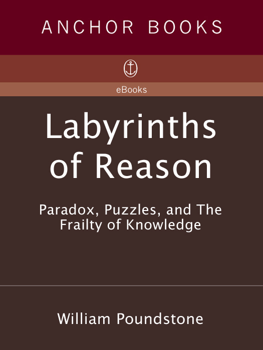 Labyrinths of Reason (2011) by William Poundstone