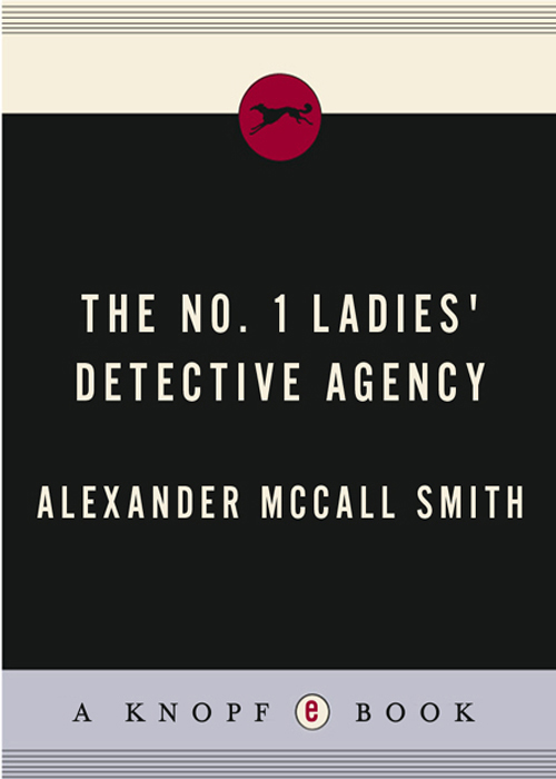 Ladies' Detective Agency 01 - The No. 1 Ladies' Detective Agency by Alexander McCall Smith