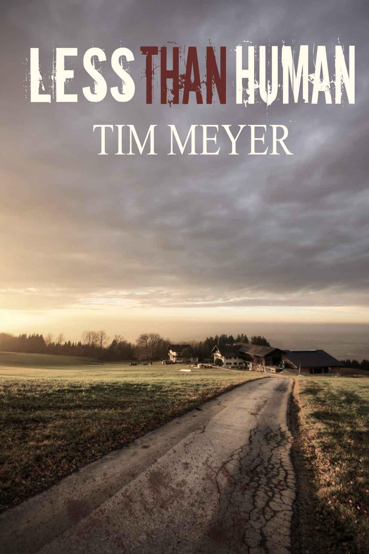 Less Than Human by Meyer, Tim