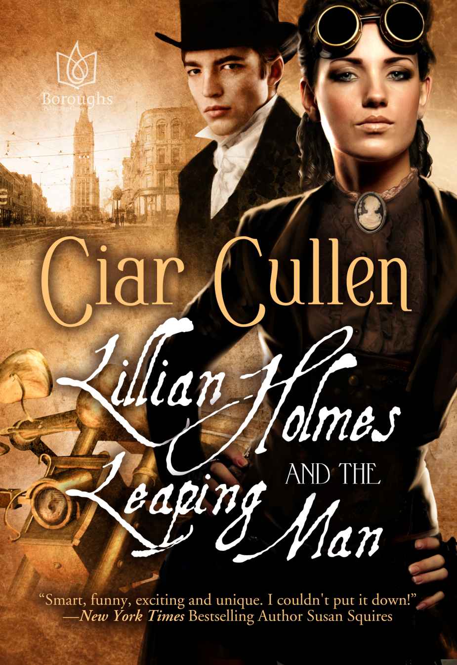 Lillian Holmes and the Leaping Man by Ciar Cullen