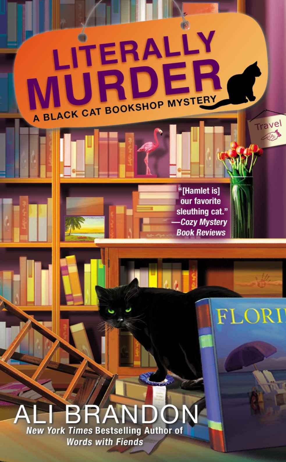 Literally Murder (A Black Cat Bookshop Mystery) by Ali Brandon