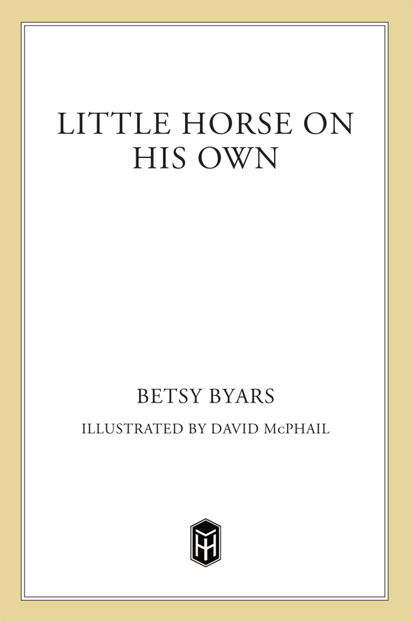 Little Horse on His Own by Betsy Byars