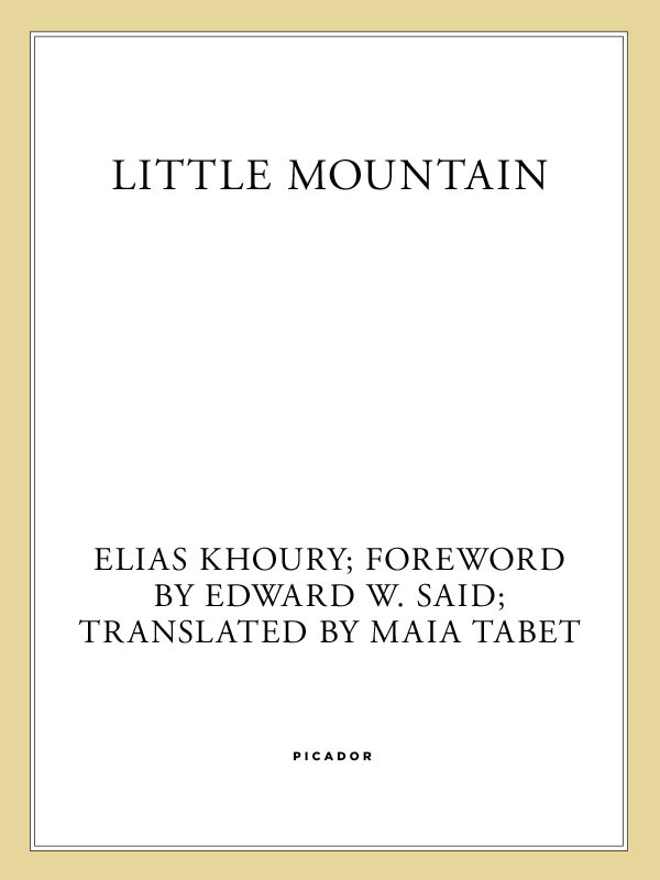 Little Mountain by Elias Khoury