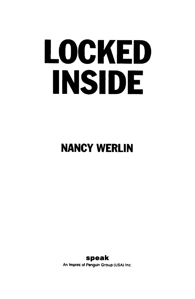 Locked Inside (2009) by Nancy Werlin