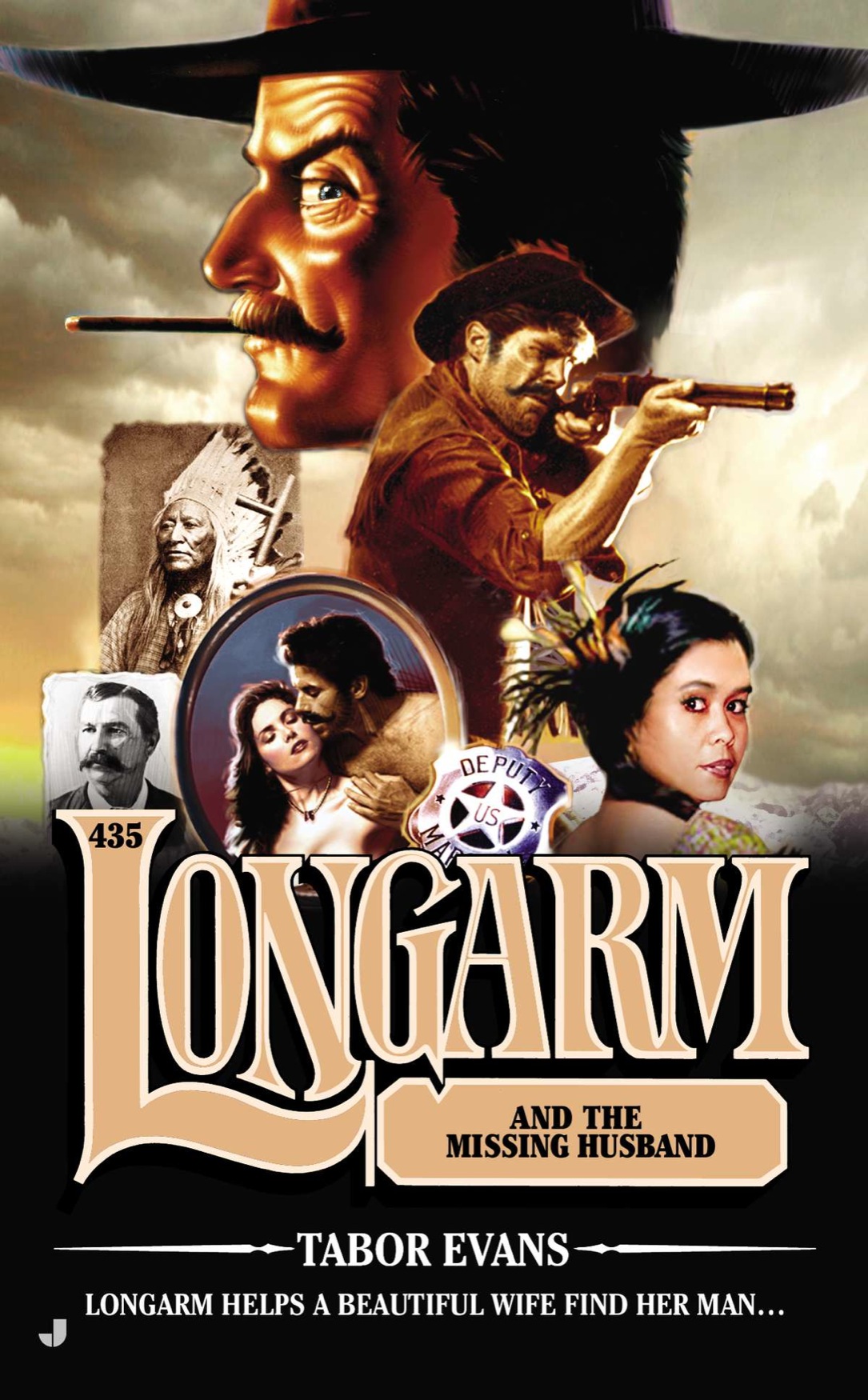 Longarm and the Missing Husband (2014) by Tabor Evans