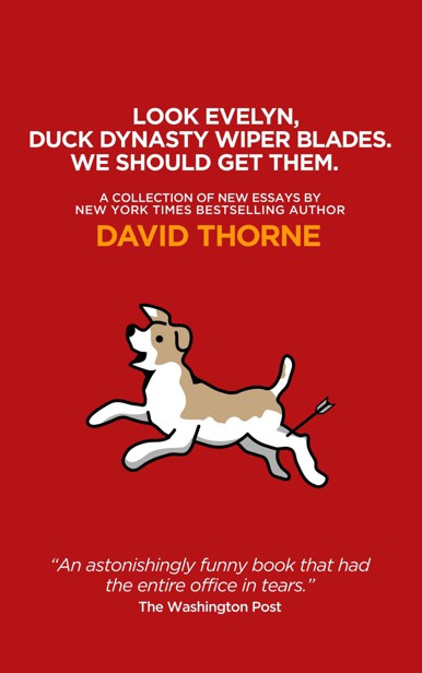 Look Evelyn, Duck Dynasty Wiper Blades. We Should Get Them.: A Collection Of New Essays by David Thorne