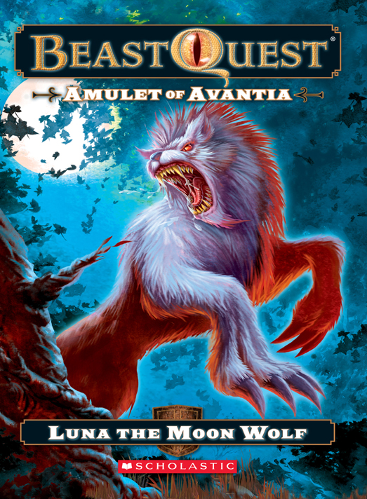 Luna the Moon Wolf (2009) by Adam Blade