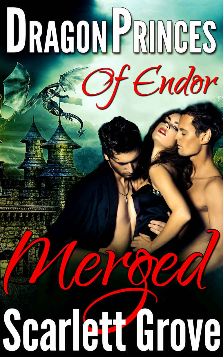 Merged (Dragon Shifter Menage Paranormal Romance) (Dragon Princes Of Endor Book 4)