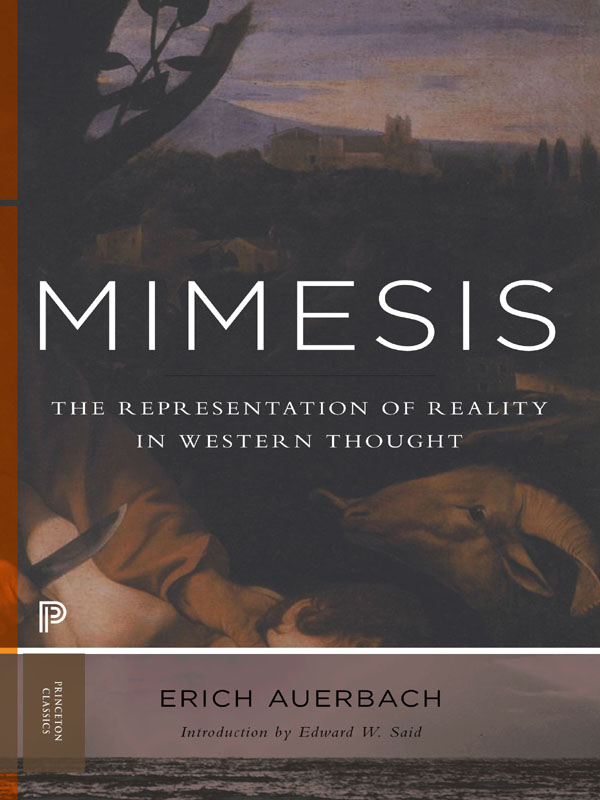 Mimesis by Erich Auerbach,Edward W. Said,Willard R. Trask