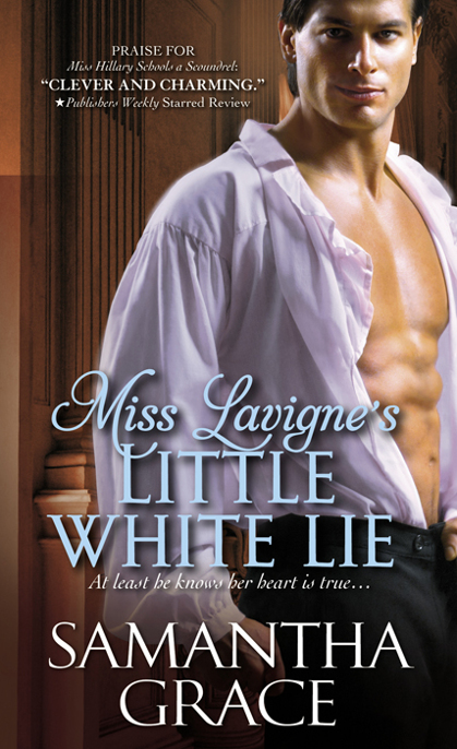 Miss Lavigne's Little White Lie by Samantha Grace