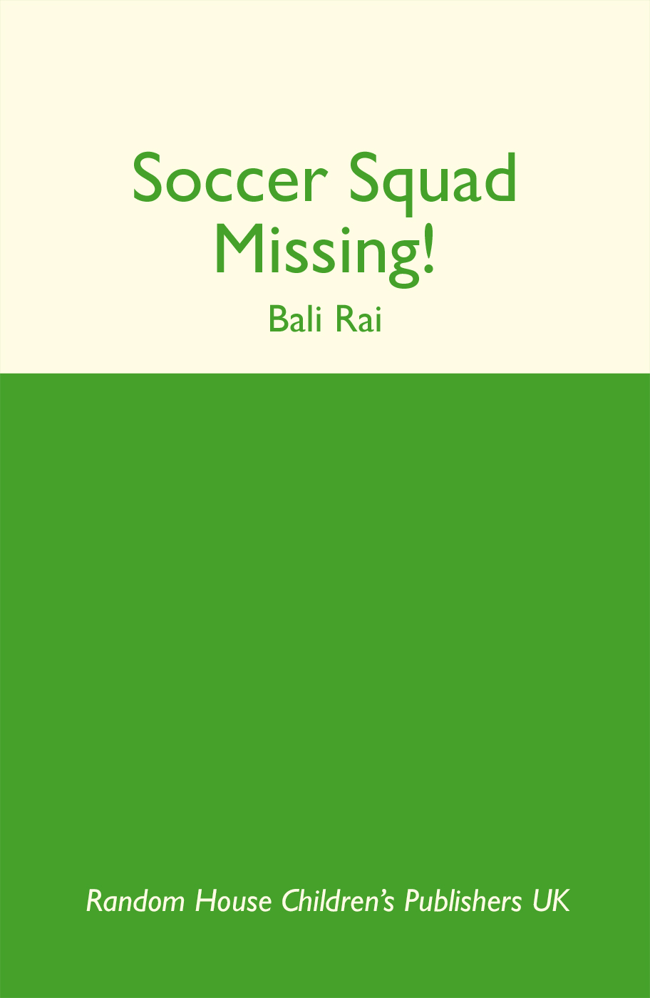 Missing! (2008) by Bali Rai