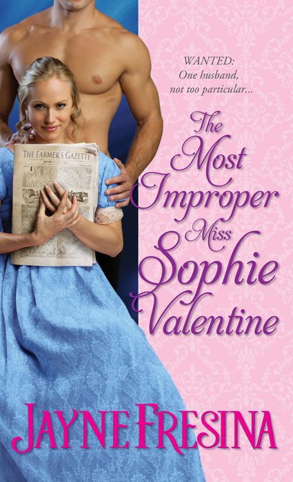 Most Improper Miss Sophie Valentine (2012) by Jayne Fresina