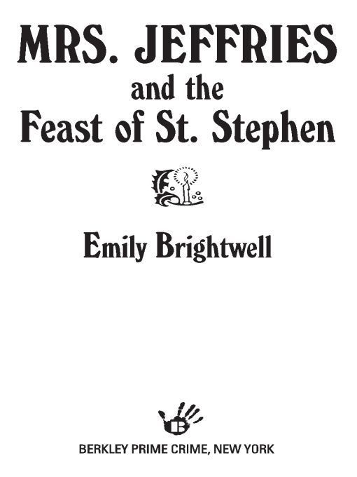 Mrs. Jeffries and the Feast of St. Stephen (A Victorian Mystery) by Brightwell, Emily