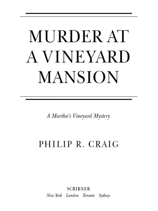 Murder at a Vineyard Mansion (2004) by Philip R. Craig