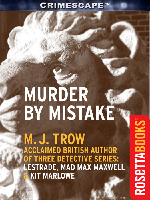 Murder by Mistake (2012) by M.J. Trow