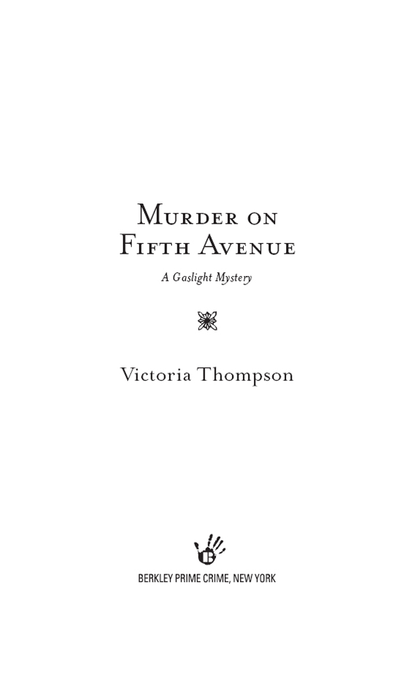 Murder on Fifth Avenue: A Gaslight Mystery (2012) by Victoria Thompson