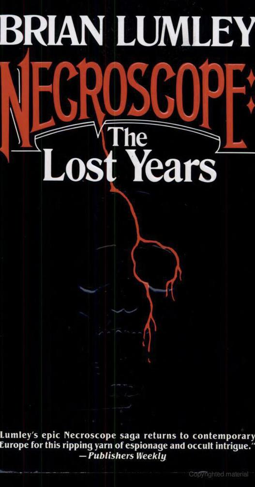 Necroscope 9: The Lost Years by Brian Lumley